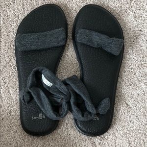 RARE Sanuk Yoga Mat Duet Sandals